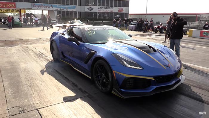 [VIDEO] Daily Driver 2019 Corvette ZR1 Runs the Quarter Mile in 8 Seconds