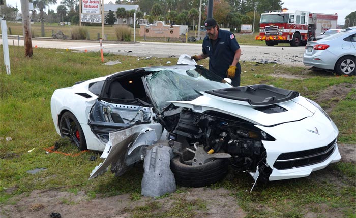 [ACCIDENT] C7 Corvette T-Boned in Florida By a Chevy Malibu