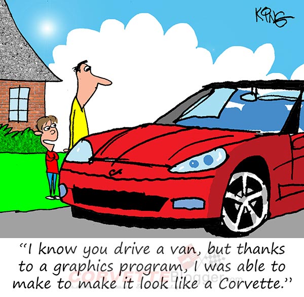 Saturday Morning Corvette Comic: Smart Kid!