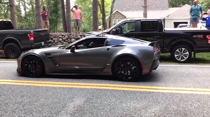 [VIDEO] Gender Reveal Burnout in a C7 Corvette Z06