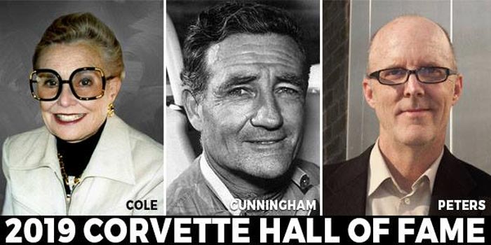 2019 Corvette Hall of Fame Inductees