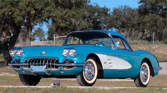 1959 Corvette with 2,195 Miles
