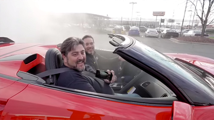 [VIDEO] Winner of Jimmie Johnson's 2019 Corvette Z06 Gets Ride of His Life