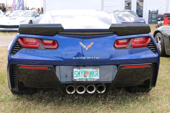 The Corvette Vanity Plates of the 2019 Rolex 24