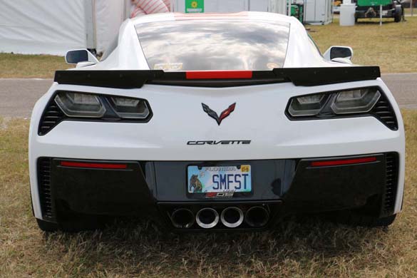The Corvette Vanity Plates of the 2019 Rolex 24