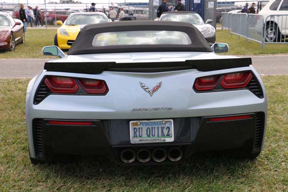The Corvette Vanity Plates of the 2019 Rolex 24