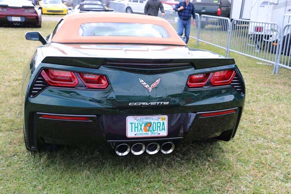 The Corvette Vanity Plates of the 2019 Rolex 24