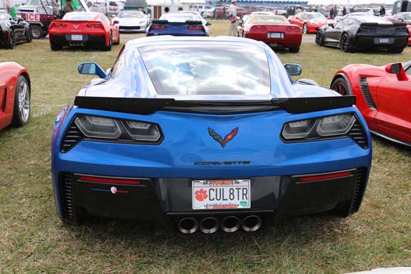 The Corvette Vanity Plates of the 2019 Rolex 24