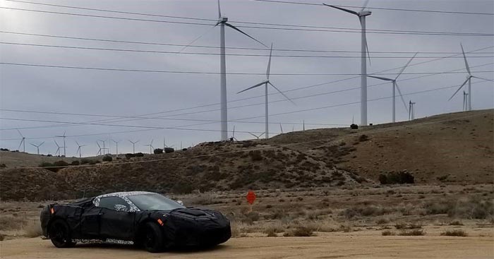 [VIDEO] Lone C8 Mid-Engine Corvette on the Road in California