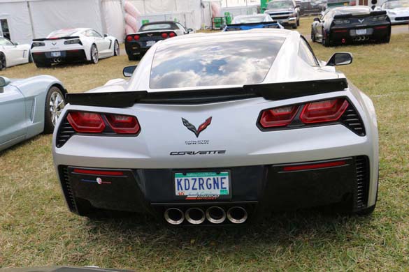 The Corvette Vanity Plates of the 2019 Rolex 24