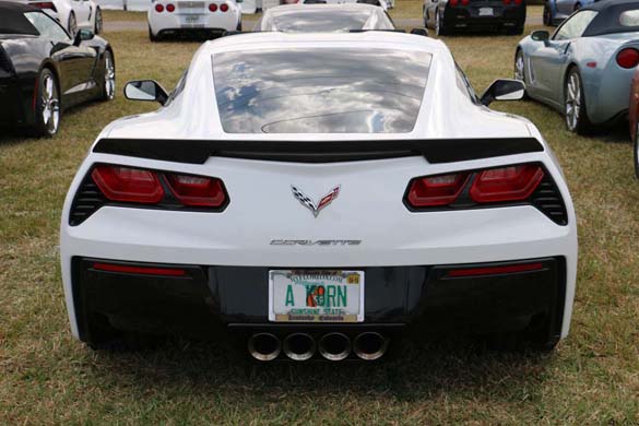The Corvette Vanity Plates of the 2019 Rolex 24
