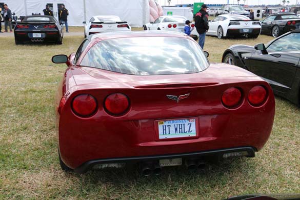 The Corvette Vanity Plates of the 2019 Rolex 24