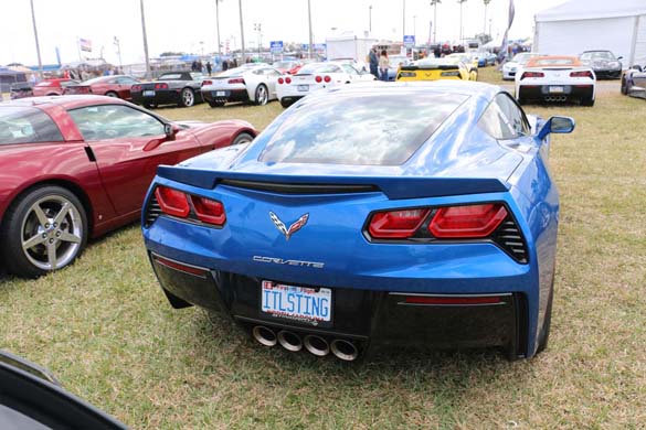 The Corvette Vanity Plates of the 2019 Rolex 24
