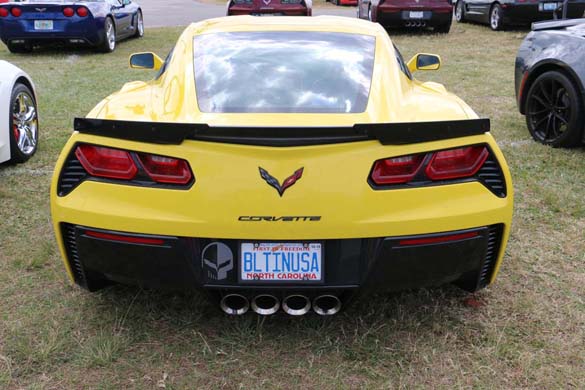 The Corvette Vanity Plates of the 2019 Rolex 24