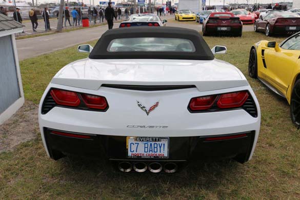 The Corvette Vanity Plates of the 2019 Rolex 24