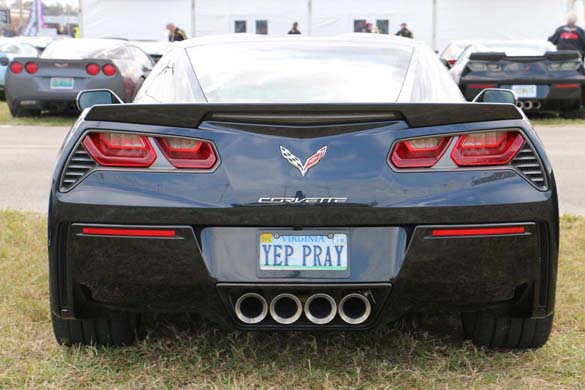 The Corvette Vanity Plates of the 2019 Rolex 24