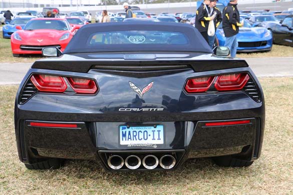 The Corvette Vanity Plates of the 2019 Rolex 24