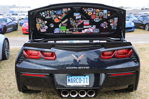 The Corvette Vanity Plates of the 2019 Rolex 24