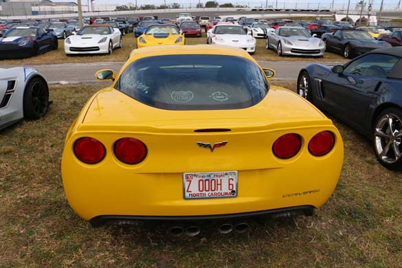 The Corvette Vanity Plates of the 2019 Rolex 24