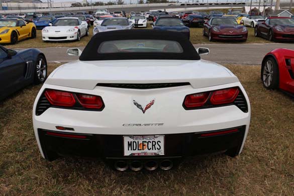 The Corvette Vanity Plates of the 2019 Rolex 24