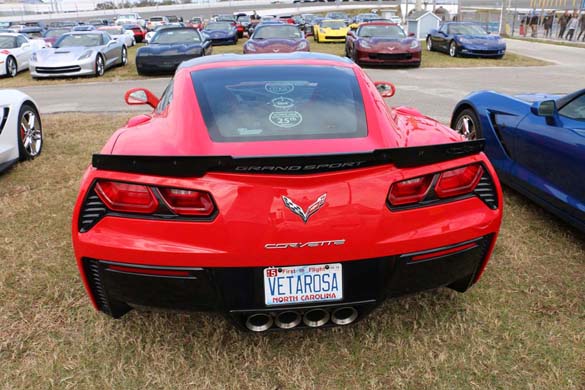 The Corvette Vanity Plates of the 2019 Rolex 24