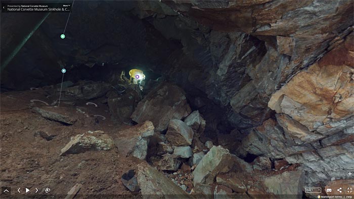 Corvette Museum Offers 360-Degree Interactive Cave Tour on 5th Anniversary of Sinkhole