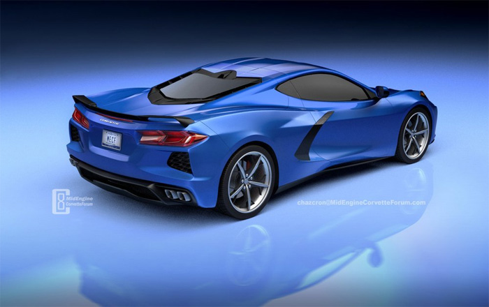 [PICS] Chazcron Renders the C8 Mid-Engine Corvette in Blue