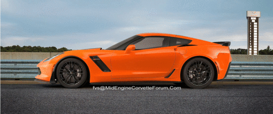 How Does the C8 Mid-Engine Corvette's Size Compare to the C7 Corvette?