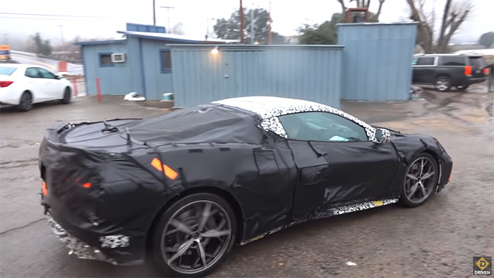 C8 Corvette Mid-Engine Prototypes in California