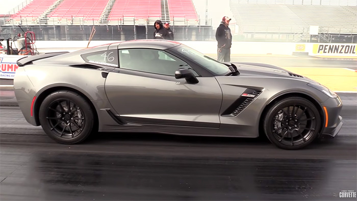 [VIDEO] Daily Driver C7 Corvette Z06 with 1055 HP Runs in the Nines