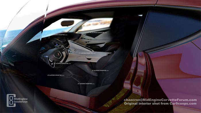 [PICS] Chazcron's C8 Mid-Engine Corvette Interior and Door Renders