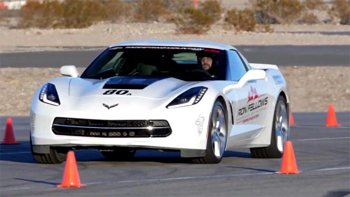 Coy Bowles of the Zac Brown Band Drives the Corvettes at Spring Mountain