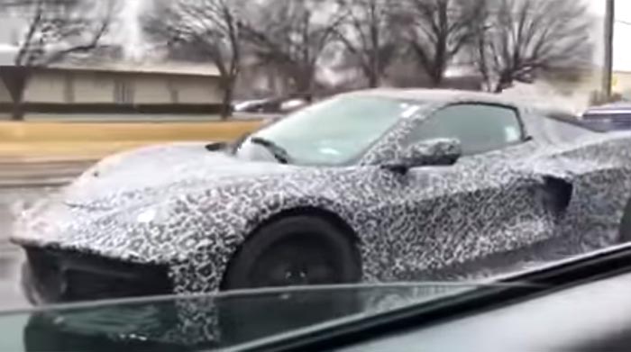 [SPIED] Two Quick Videos of a C8 Mid-Engine Corvette in the Detroit Area