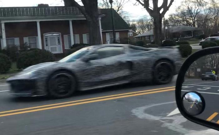 [SPIED] C8 Mid-Engine Corvette Prototypes Testing in North Carolina