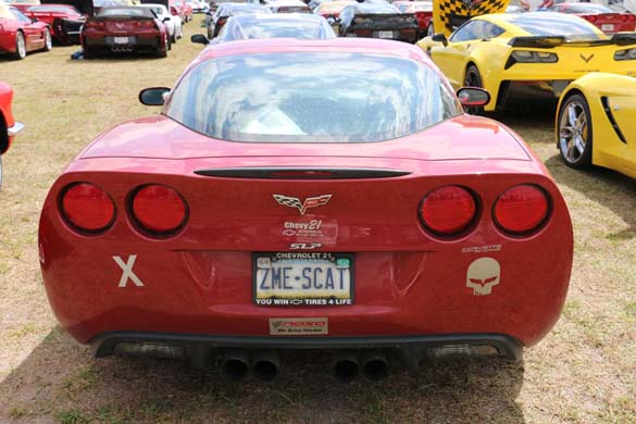 The Corvette Vanity Plates of the 2019 Mobil 1 Twelve Hours of Sebring