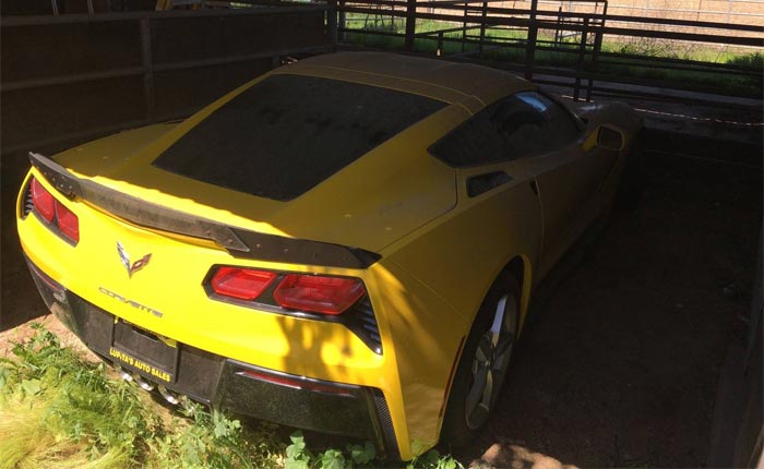 [STOLEN] Police Recover a Stolen Corvette Stingray from an Illicit Marijuana Farm in California