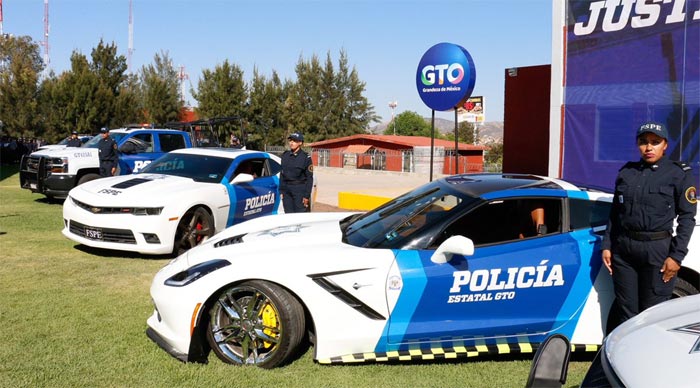 [VIDEO] Mexician Police Force Adds a Corvette Stingray and Other Vehicles Seized from Criminals