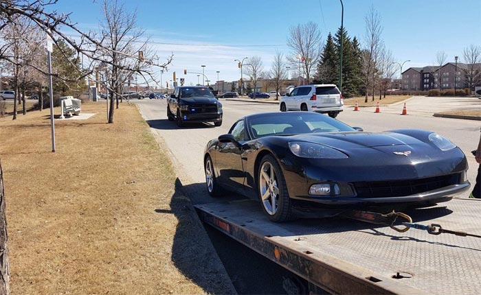 Speeding C6 Corvette Driver Faces $2K in Fines and Has Corvette Impounded by Canadian Police