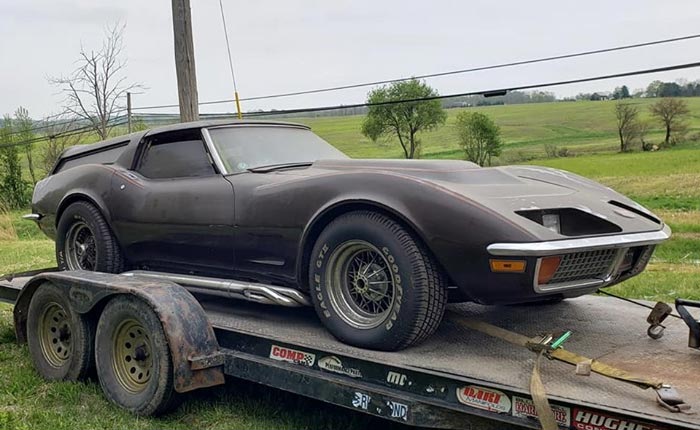 Found on Facebook: 1972 Corvette Sport Wagon