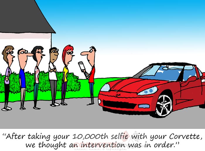 Saturday Morning Corvette Comic: Feeding the Addiction