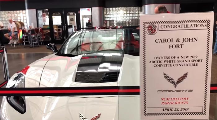 [VIDEO] Husband Surprises Wife Who Volunteers at the NCM with a New Corvette Grand Sport