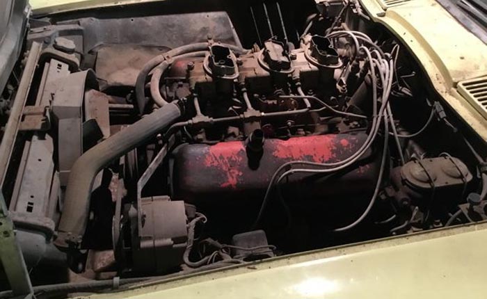 1967 Corvette with 427/435 V8 and 1,293 Original Miles Found in Maryland Basement