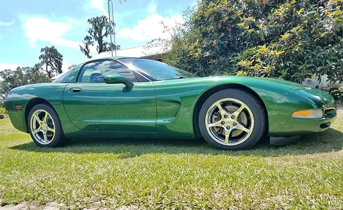 Found on Facebook: 1997 Corvette Coupe in Rare Fairway Green