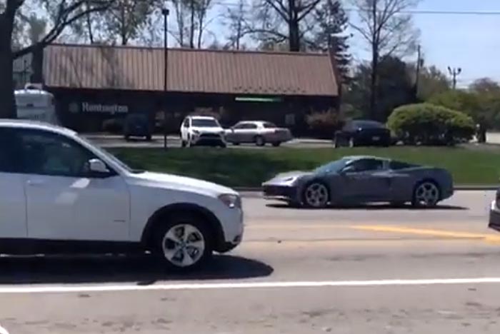 [VIDEO] Don't Blink or You'll Miss the C8 Corvettes Driving By!