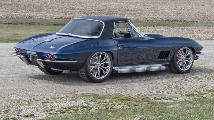 1967 Corvette Restomod Convertible up for grabs at Mecum Indy