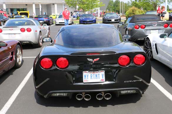 Corvette Vanity Plates from the 2019 NCM Bash