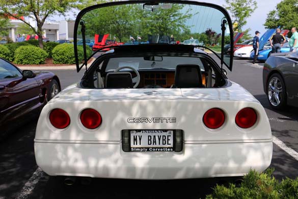 Corvette Vanity Plates from the 2019 NCM Bash