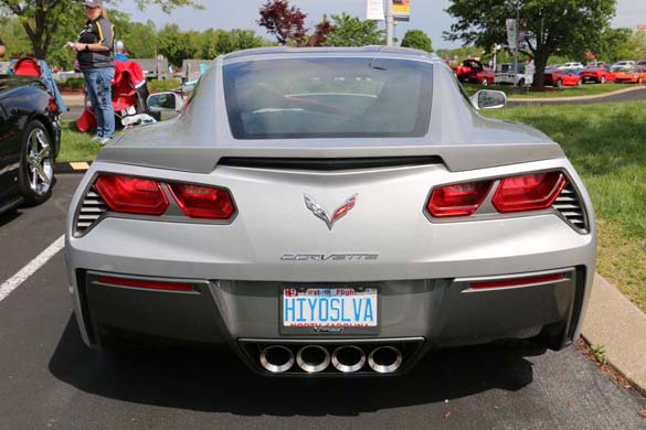 Corvette Vanity Plates from the 2019 NCM Bash