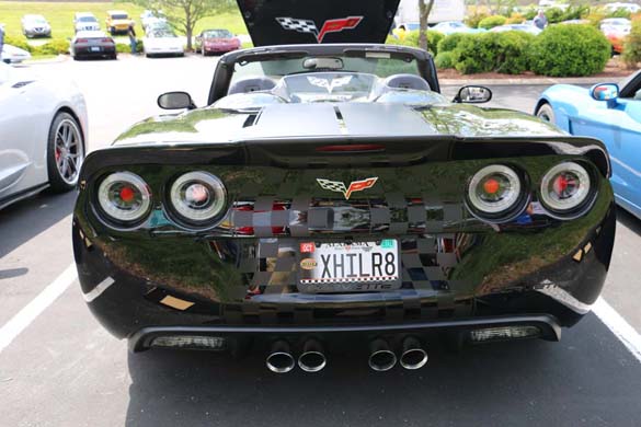 Corvette Vanity Plates from the 2019 NCM Bash