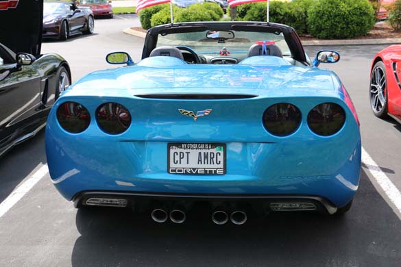 Corvette Vanity Plates from the 2019 NCM Bash